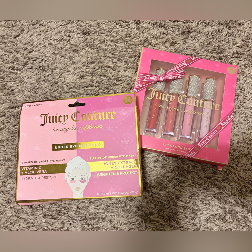 Juicy Couture Lip Gloss Collection - Pink and Gold